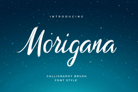 Morigana Font Poster 1