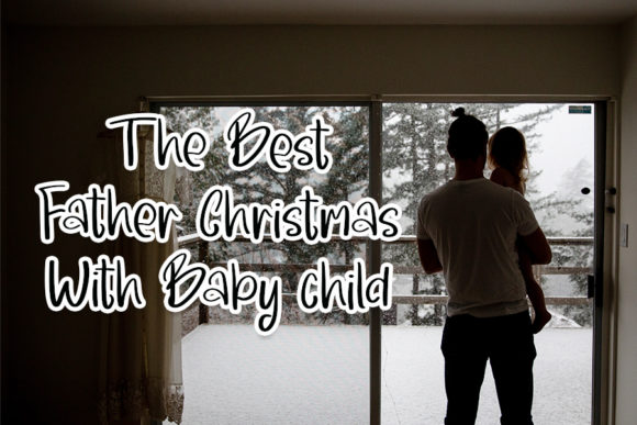 Morning Santa Font Poster 3