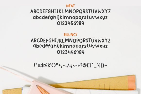 Morning Story Font Poster 2