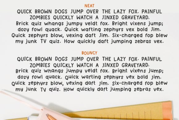 Morning Story Font Poster 3