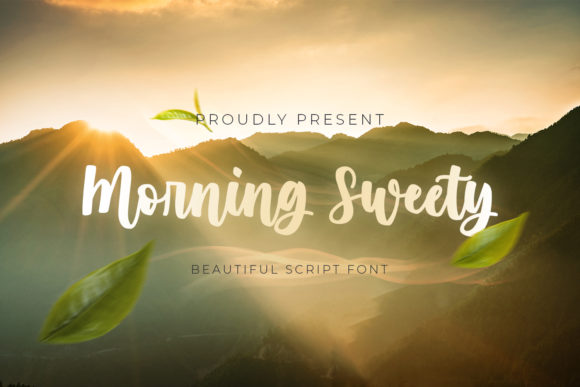 Morning Sweety Font Poster 1