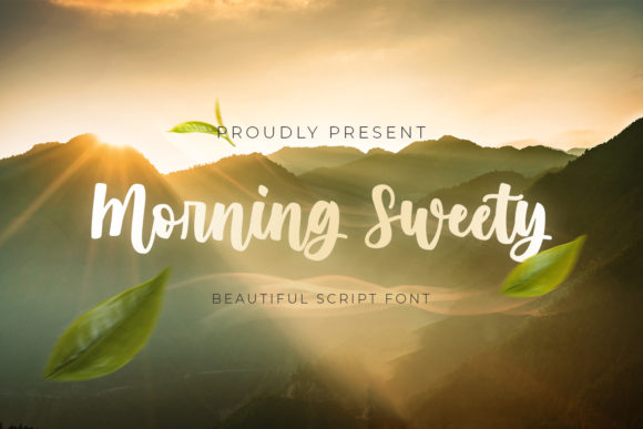 Morning Sweety Font Poster 1