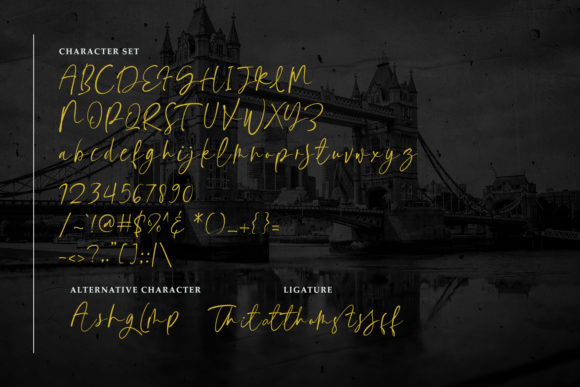 Mosast Font Poster 4