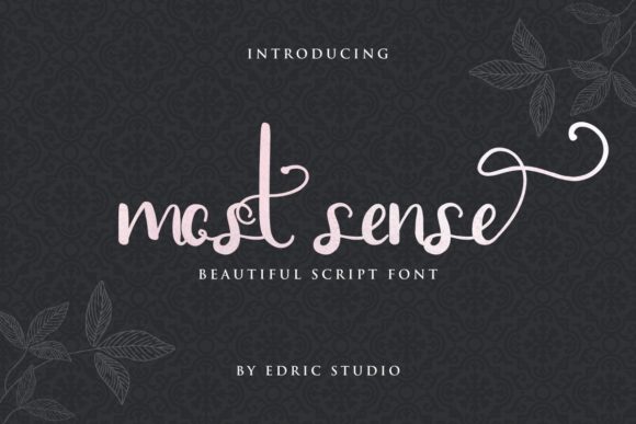 Most Sense Font Poster 1