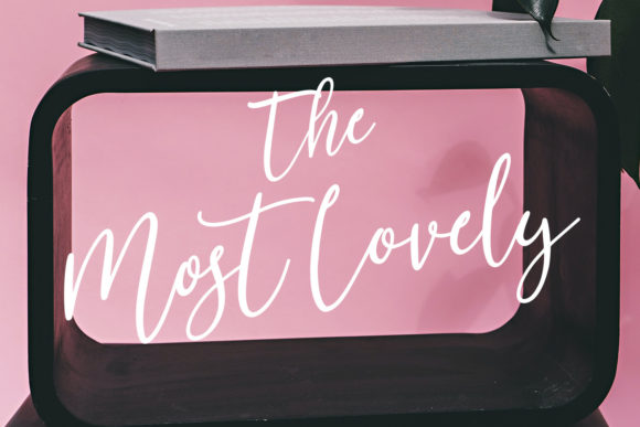 Mostlovely Font Poster 8