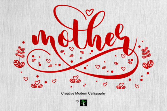Mother Font Poster 1