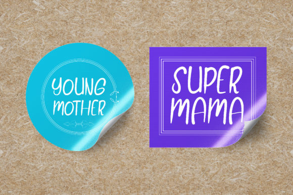 Mother Kitchen Font Poster 6