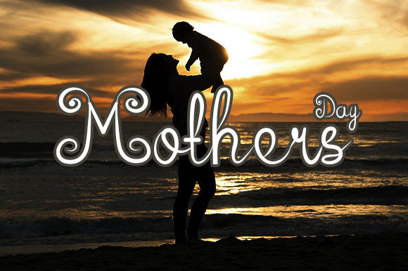 Mothers Day Font Poster 1