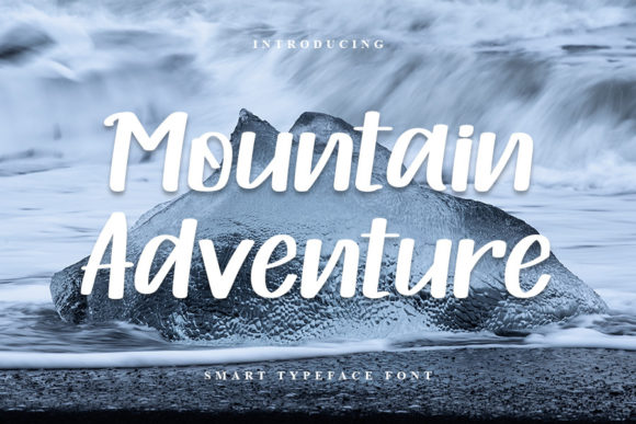 Mountain Adventure Font Poster 1