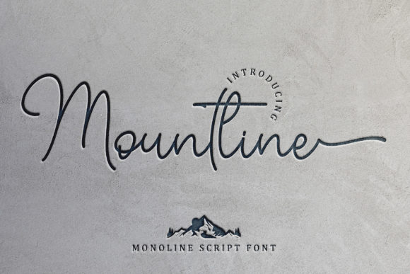 Mountline Font