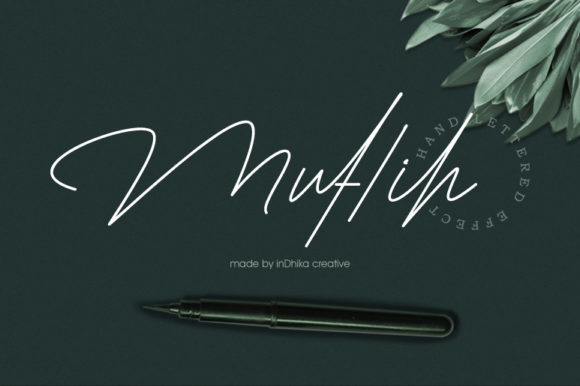 Muflih Font Poster 1