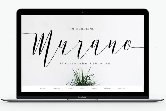 Murano Font Murano Font Poster 1