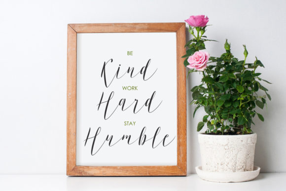 Murano Font Poster 5