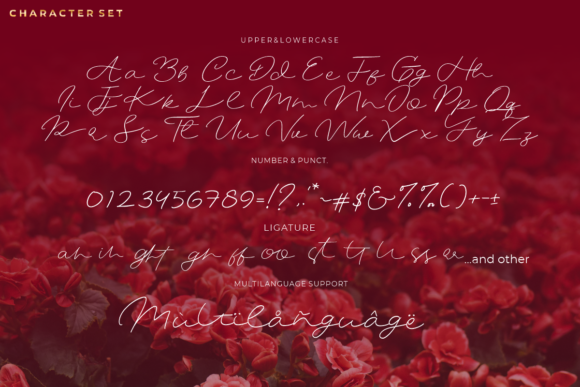 Mustine Font Poster 6