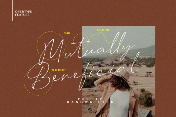 Mutually Beneficial Font Poster 2