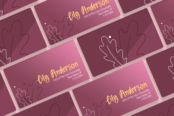 My Beloved Font Poster 5