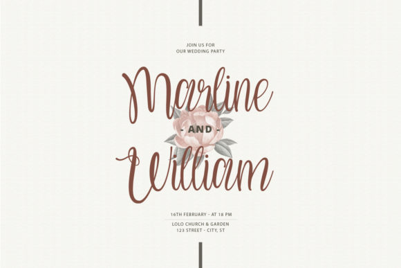 My Girl Font Poster 3