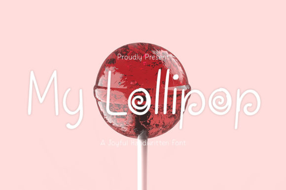 My Lollipop Font Poster 1