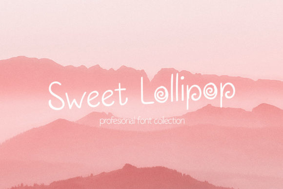 My Lollipop Font Poster 3