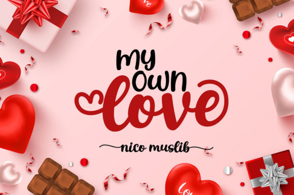 My Own Love Font Poster 1