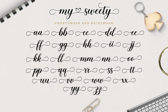 My Sweety Font Poster 5