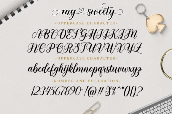 My Sweety Font Poster 6