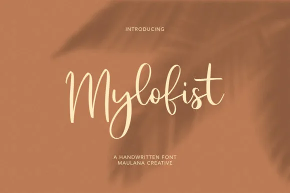 Mylofist Font Mylofist Font Poster 1
