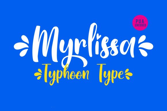 Myrlissa Font Poster 1