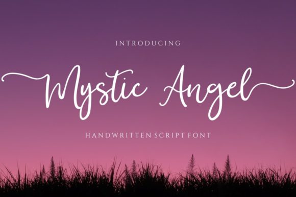 Mystic Angel Font Poster 1