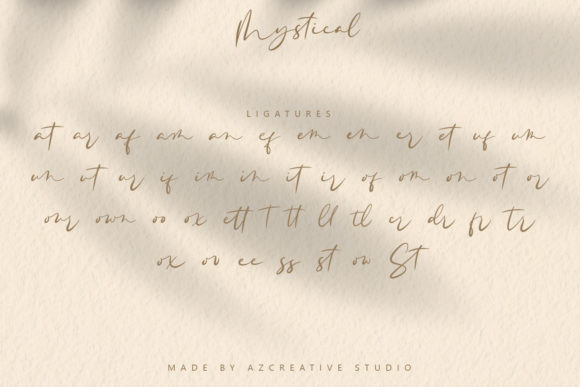 Mystical Font Poster 11