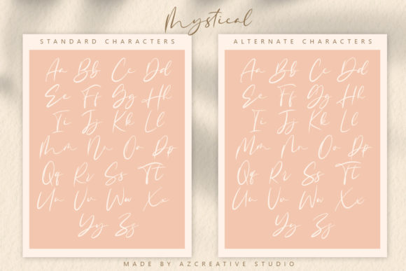 Mystical Font Poster 8