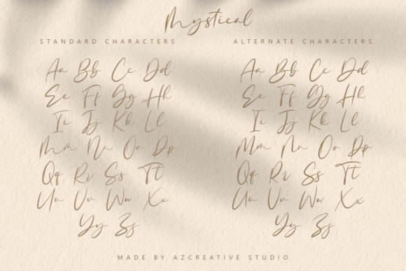 Mystical Font Poster 9