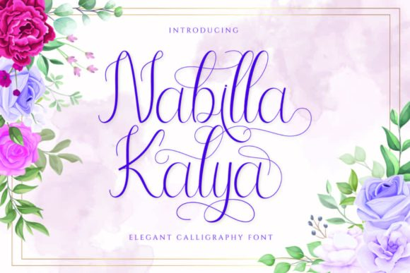Nabilla Kalya Font Poster 1
