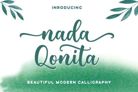 Nada Qonita Font Poster 1