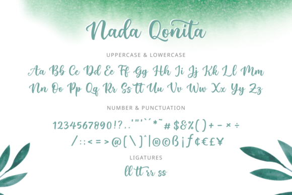Nada Qonita Font Poster 7