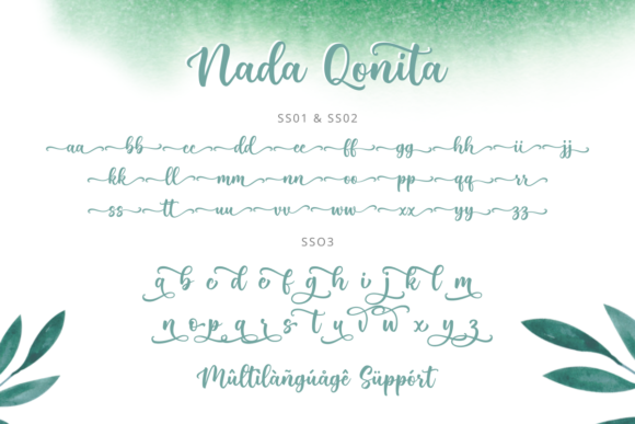 Nada Qonita Font Poster 8