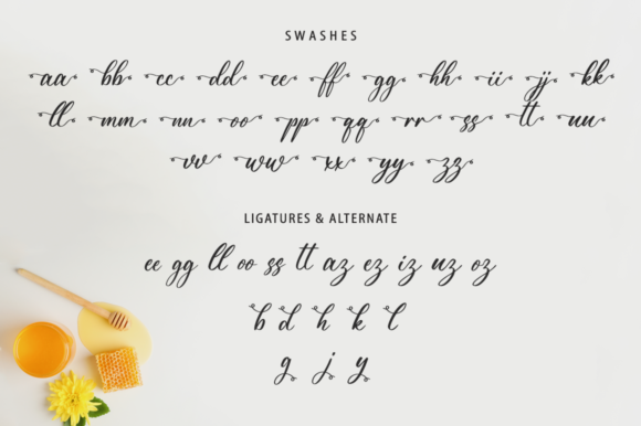Nadine Font Poster 11