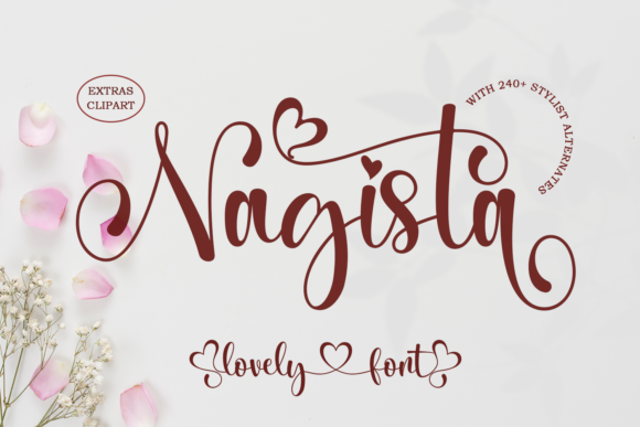Nagista Font Nagista Font Poster 1