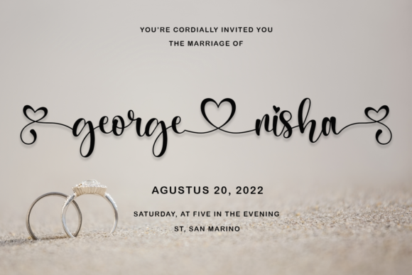 Nagista Font Poster 2