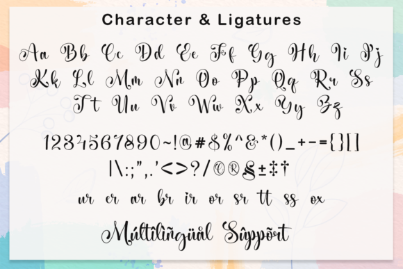 Nagista Font Poster 14