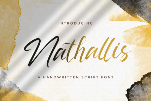 Nathallis Font Poster 1