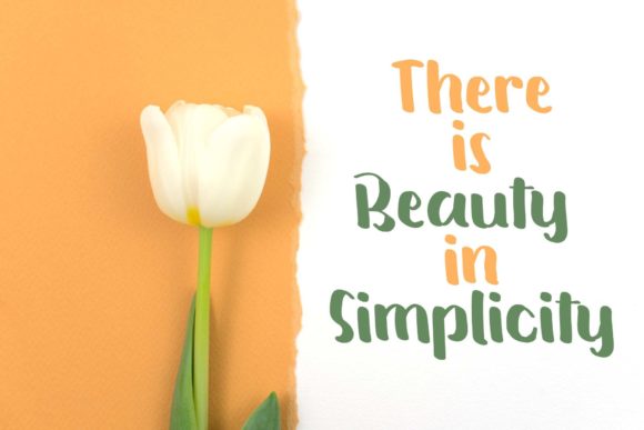 Natural Handwritten Font Poster 2