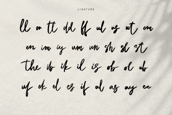 Natural Handwritten Font Poster 9