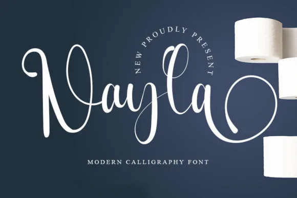 Nayla Font Nayla Font Poster 1