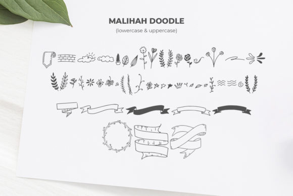  Malihah Font Poster 10