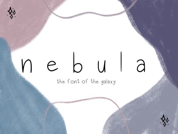 Nebula Font Poster 1