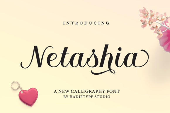 Netashia Font Poster 1