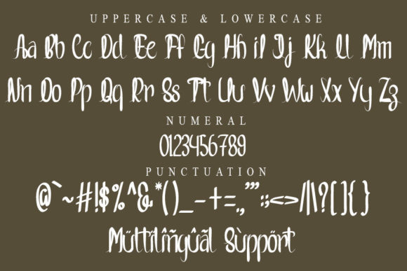 Nevertheless Font Poster 5