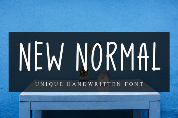 New Normal Font Poster 1