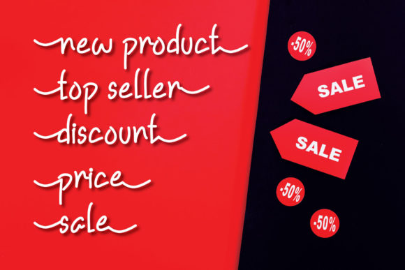 New Product Font Poster 2